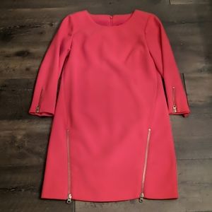 Red JCrew dress